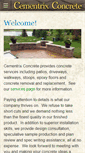 Mobile Screenshot of cementrixconcrete.com